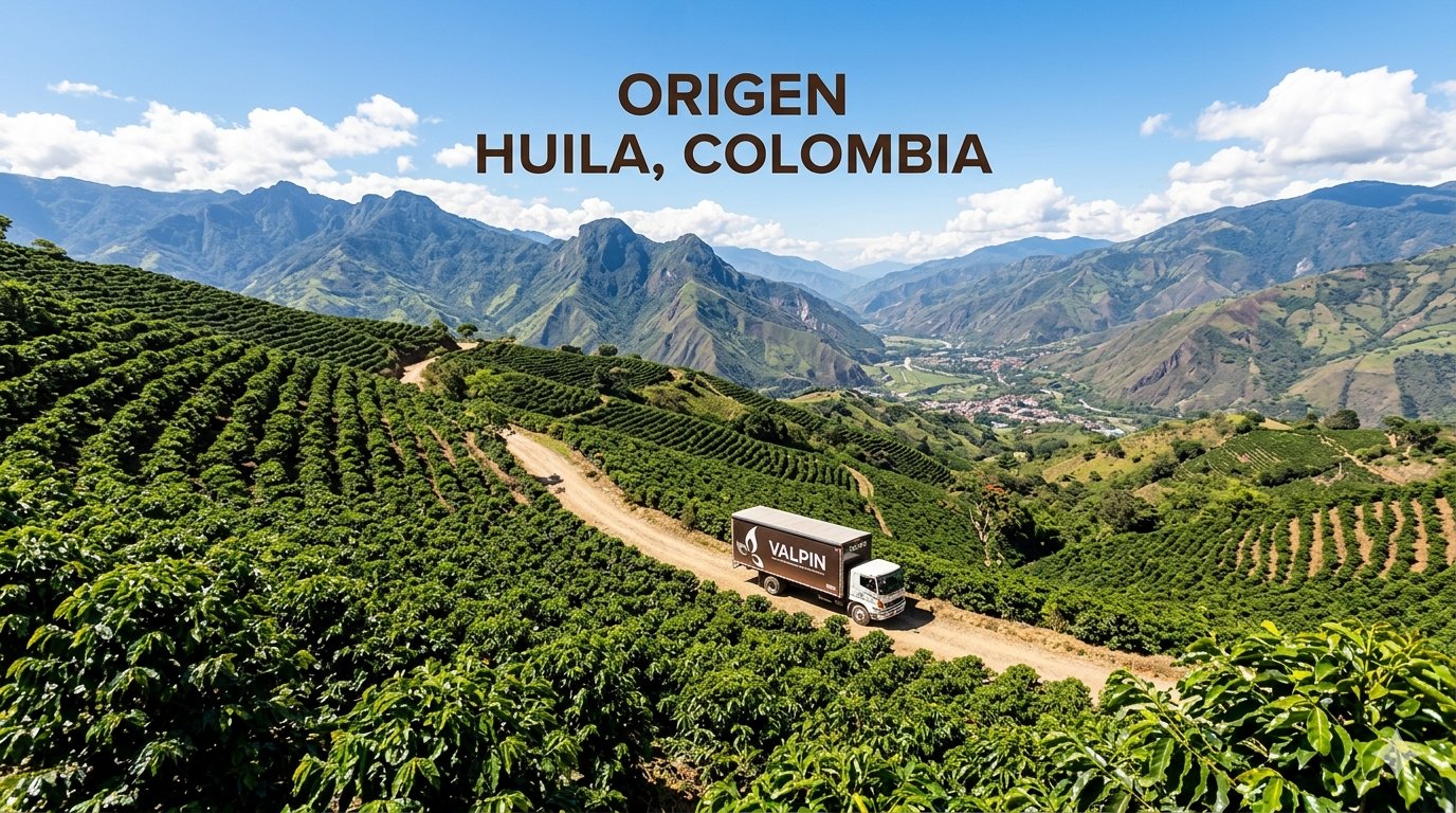 Fincas cafeteras en Huila, Colombia - Origen VALPIN